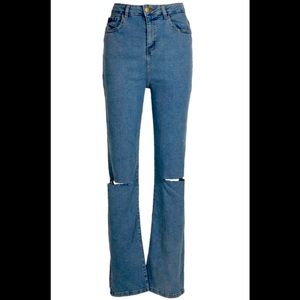Boohoo x Megan Fox High Waisted Jeans